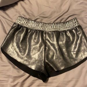 silver rave/festival shorts